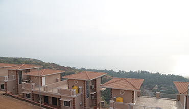 Sea View from Bunglows, The Blue Breeze at Dapoli Murad Harnei by Asthavinayak developers